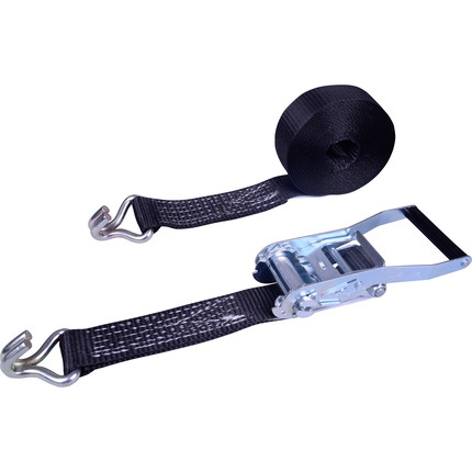 lashing strap black - 2-part lashing strap black - 2-part - 6.00 m x 50 mm
