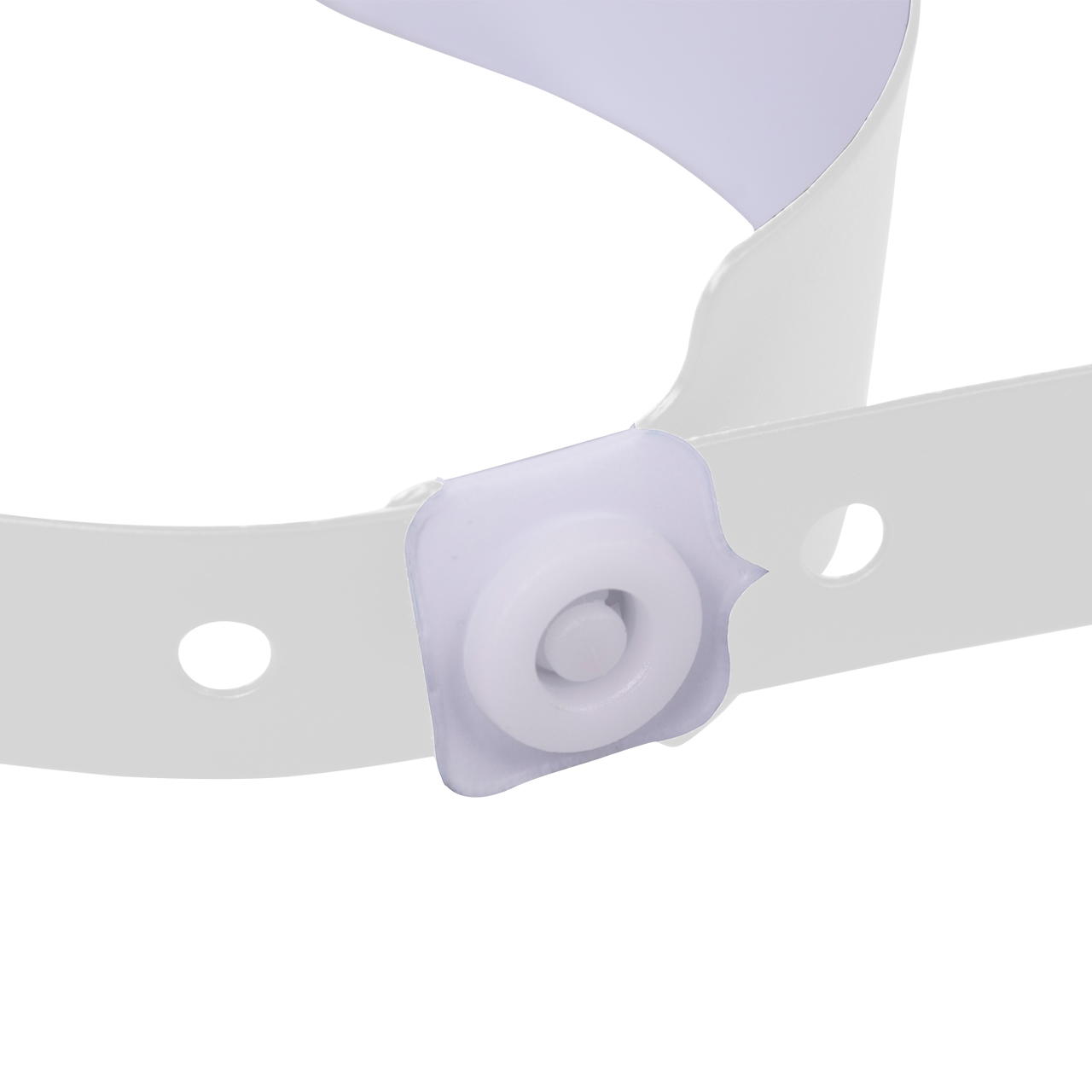 Printed vinyl admission wristbands (1c) - white