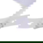 plastic admission wristbands - white Unprinted vinyl tape - white