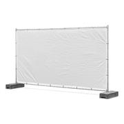 Fence tarp 3.41 x 1.76 m - white