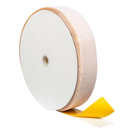 fleece tape self-adhesive - 50 mm - white