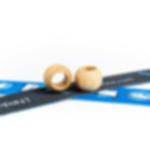 Stoffbänder bedrucken - wiederverwendbare Perle Bambus Stoffbänder bedruckt - 1-seitig - wiederverwendbare Perle Bambus