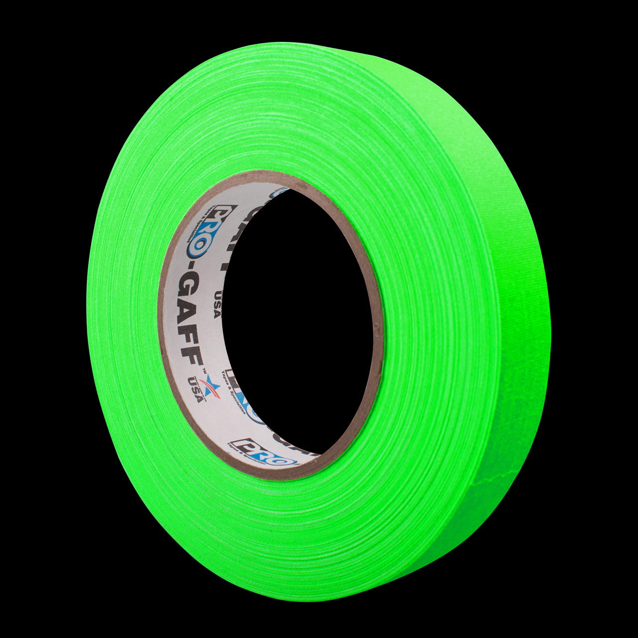 Pro Gaff Tape - 24 mm - fluorescent green