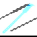 Plastik Einlassbänder - blau Vinyl Bänder unbedruckt - blau