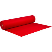 Rips Messeteppich B1 Rips Messeteppich rot 2 x 50 m - rot