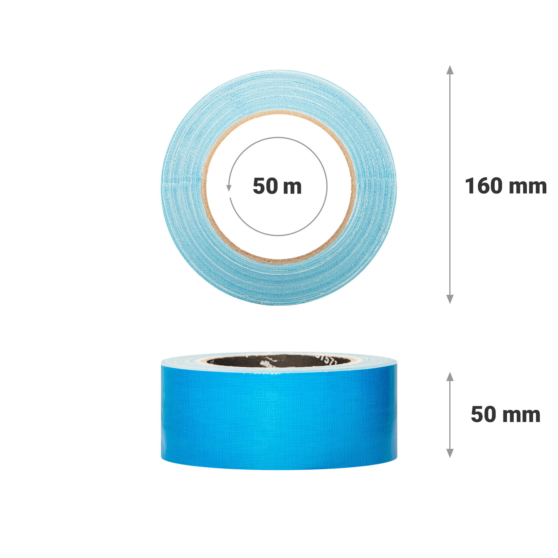 Adhesive cloth tape NEON GT 571 - neon blue
