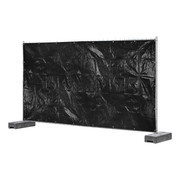 Construction fence tarp B1 3.41 x 1.76 m Construction fence tarp B1 3.41 x 1.76 m - black