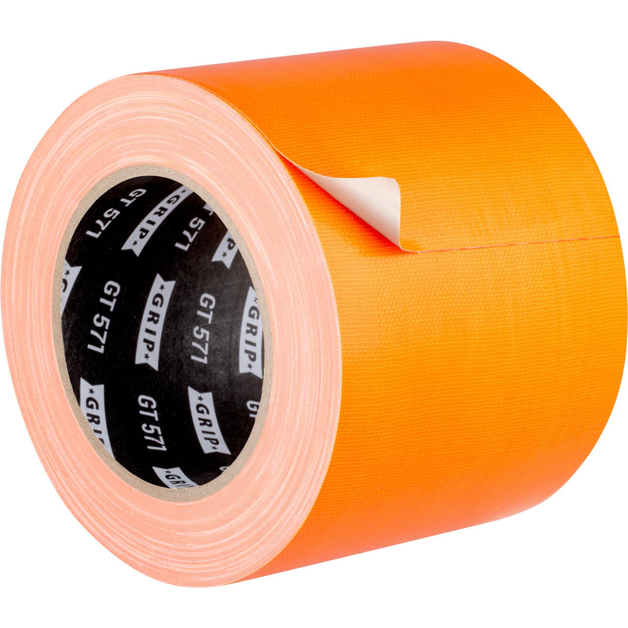 Adhesive cloth tape neon extra wide GT 571 - neon orange
