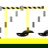 Preview: Plastic belt barrier posts