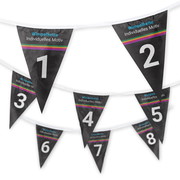 Wimpelkette individuell bedrucken lassen - 8 Motive
