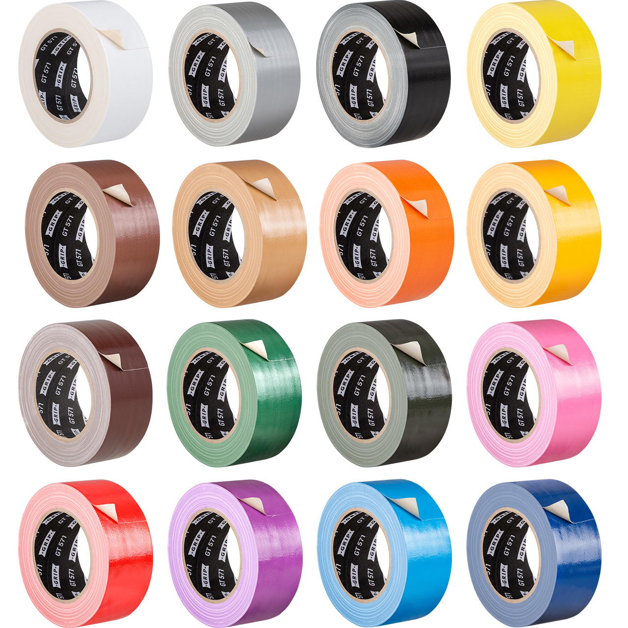 Adhesive cloth tape coloured Grip Tape GT 571 - blue