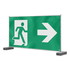 Preview: Emergency exit banners with directional arrows