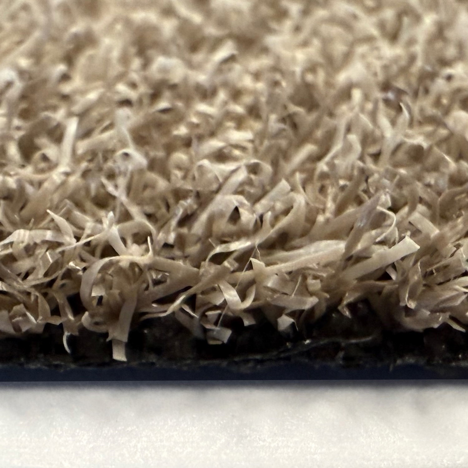 Kunstrasenteppich 2 x 25 m - 2 m - beige