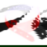 plastic admission wristbands - wine red Unprinted vinyl tape - wine red