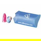 Paper pillow for earplugs
