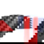 belt barrier posts - red Plastic belt barrier posts - red - red-white