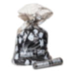 Recycling rubbish bags Recycling waste sacks made of WILDPLASTIC 120 l