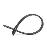 Black velcro cable binders – set of 10 - 12.5 mm x 200 mm