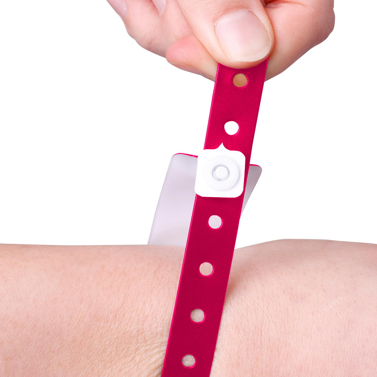 Vinyl Einlassbänder bedruckt (1c) - magenta