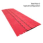 CableGuard Wheelchair Ramp Kit Red Floor 5-piece, mobility Cable Ramp Wheelchair Access Kit Red Floor 5-piece complete set product photo (Article No. 2011077)