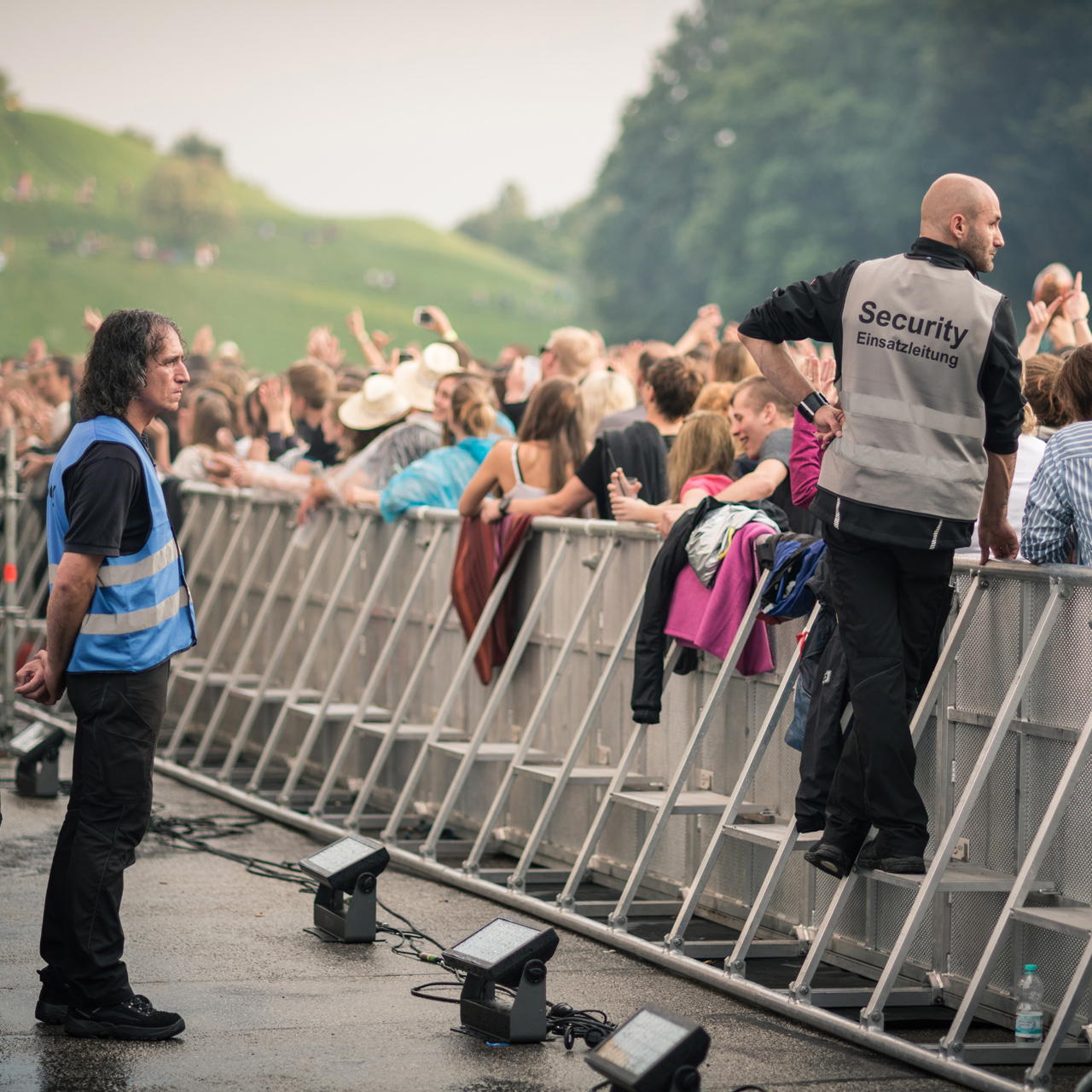 Signal vest – printable - 2-page - 4-coloured - blue