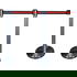 Preview: Belt posts, stainless steel
