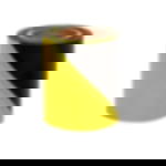 Flatterband gelb schwarz Flatterband gelb schwarz reißfest | 50 m Rolle