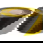 Barrier tape yellow black Barrier tape, yellow and black, extremely tear-resistant