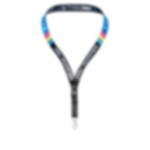 Sustainable lanyards - 20 mm Printed rPET lanyards printed on both sides - 20 mm - Carabiner Standard - without security seal - without clip