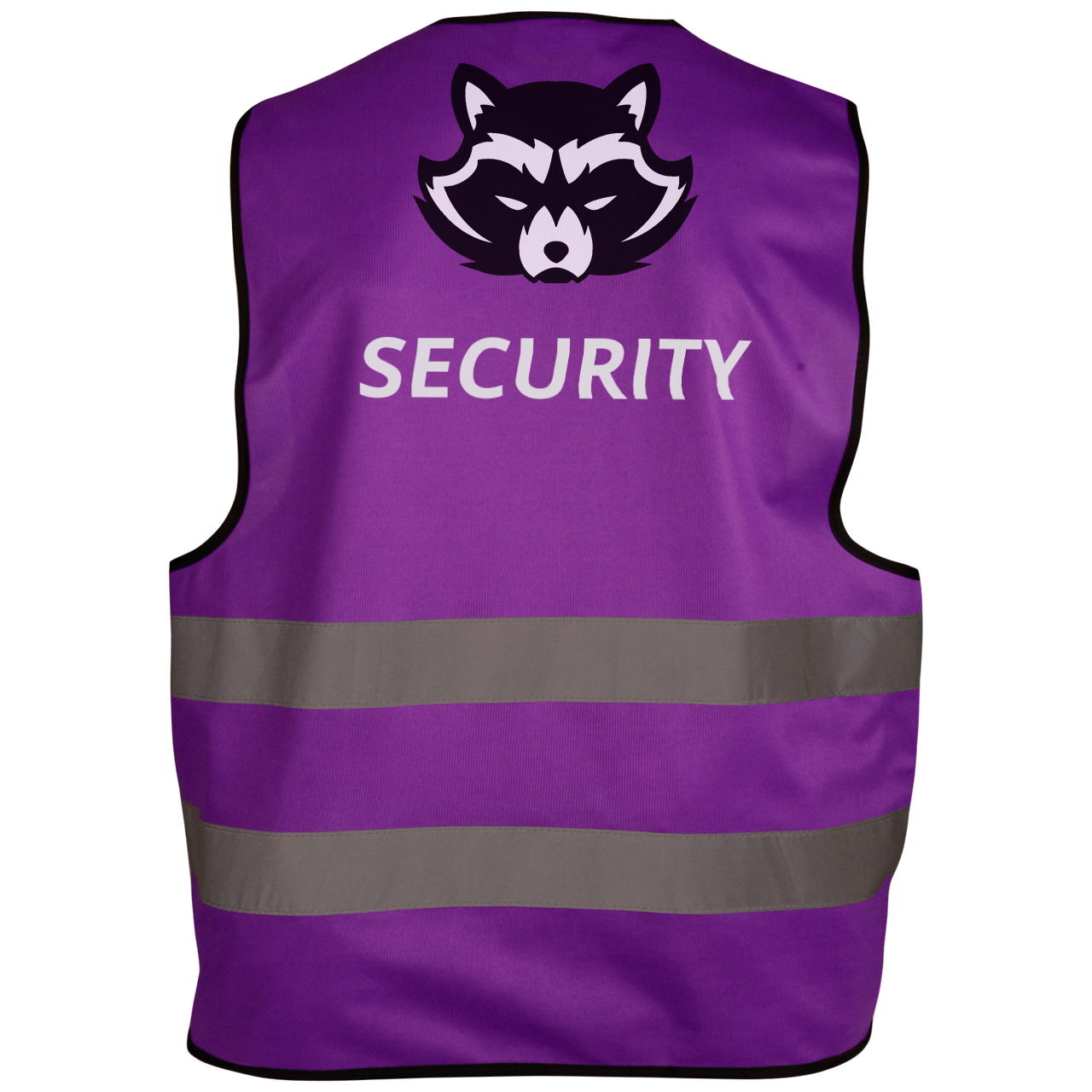 Signalweste - bedruckbar - 2-seitig - 2-farbig - lila