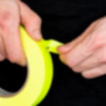 Artist Tape - fluoreszierend gelb Artist Tape - 24 mm - fluoreszierend gelb