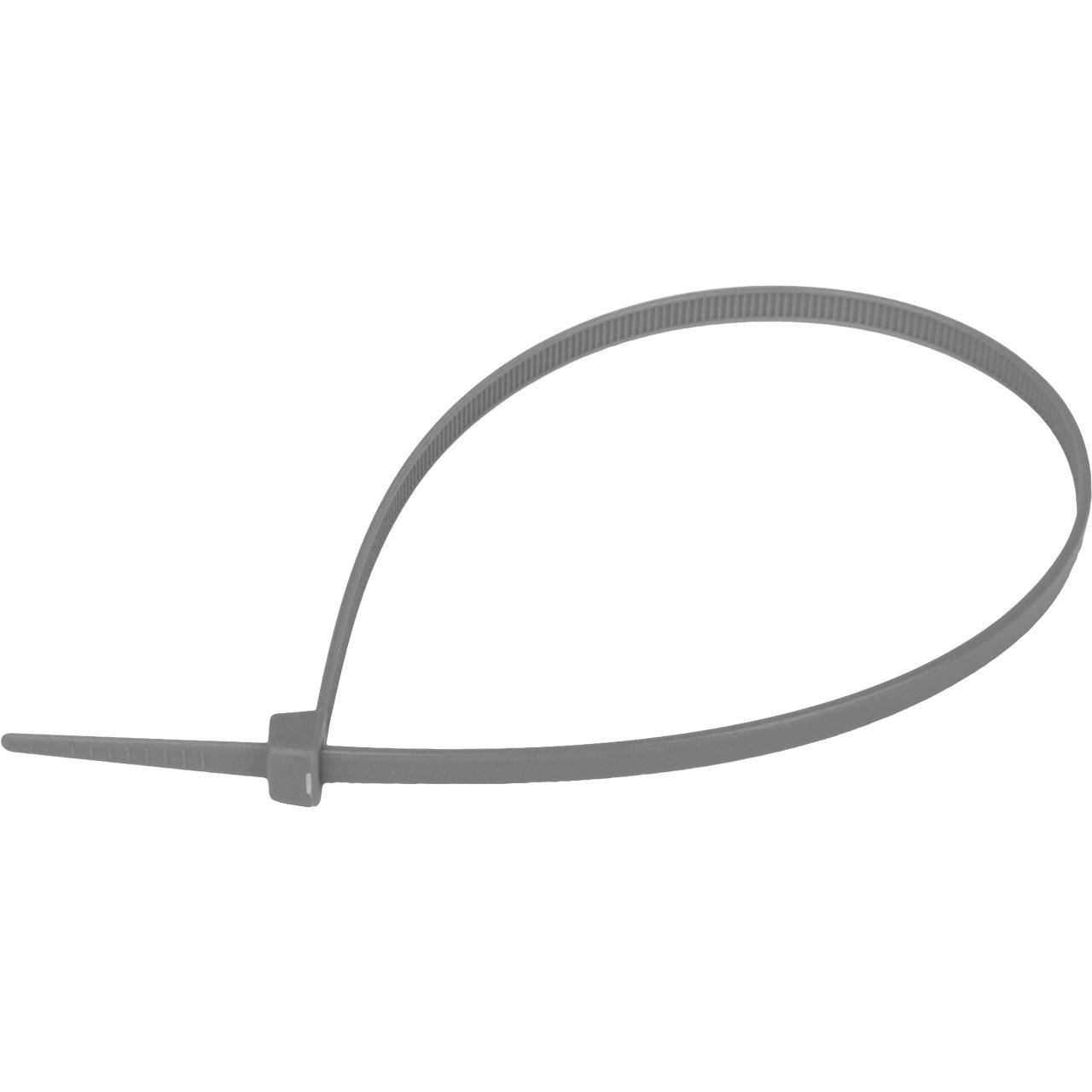 Kabelbinder grau - 4,8 mm x 300 mm