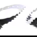 plastic admission wristbands - black Unprinted vinyl tape - black