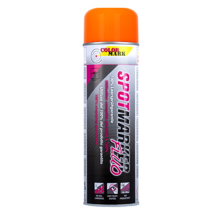 marking spray - bright orange Fluorescent marking spray - bright orange