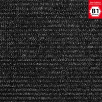 polyethylene net configured | black