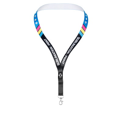 print lanyards | 20 mm - Carabiner Standard - without security seal - without clip