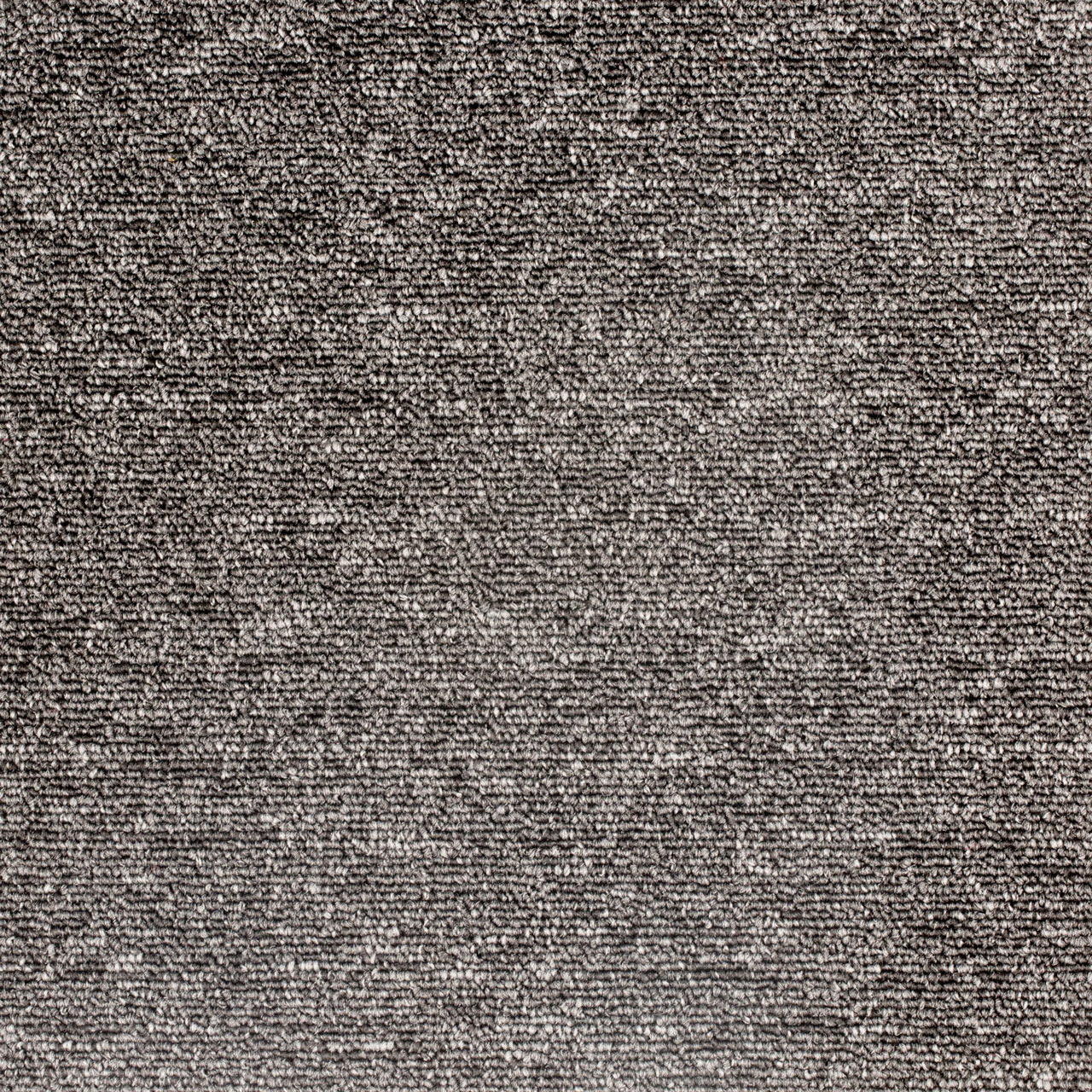 Teppichfliesen Schlinge 50 x 50 cm, B1 - dunkelgrau meliert