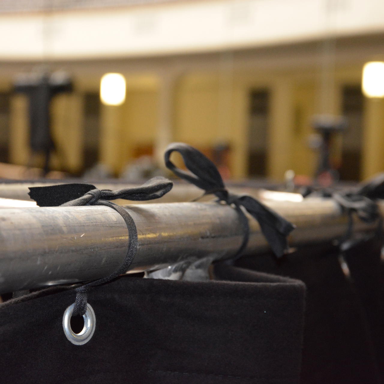 Molton curtains in standard sizes - 6 m x 3 m