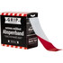 Vorschau: Absperrband rot weiß extrem reißfest | 500 m
