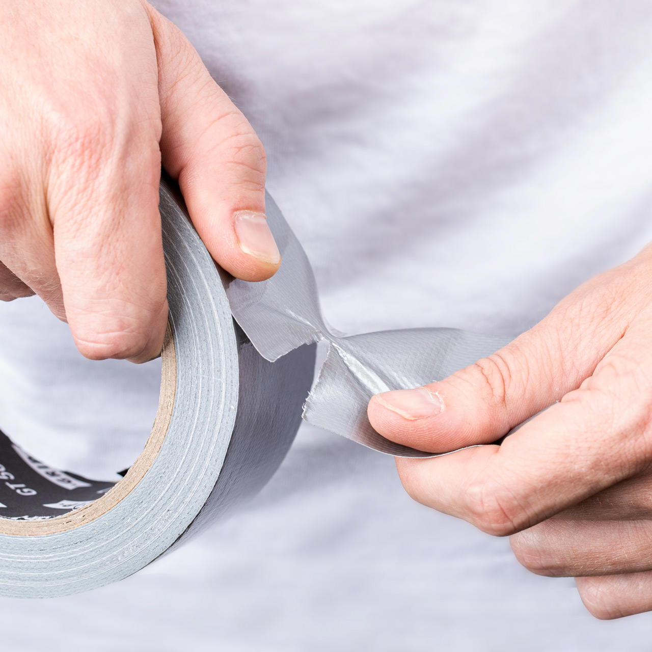 Adhesive cloth tape GT 561 - 25 m - silver