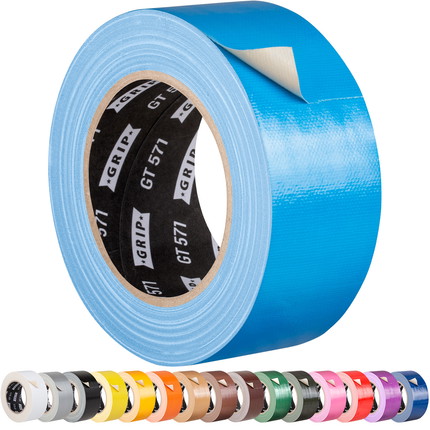 Adhesive cloth tape coloured Grip Tape GT 571 - sky blue