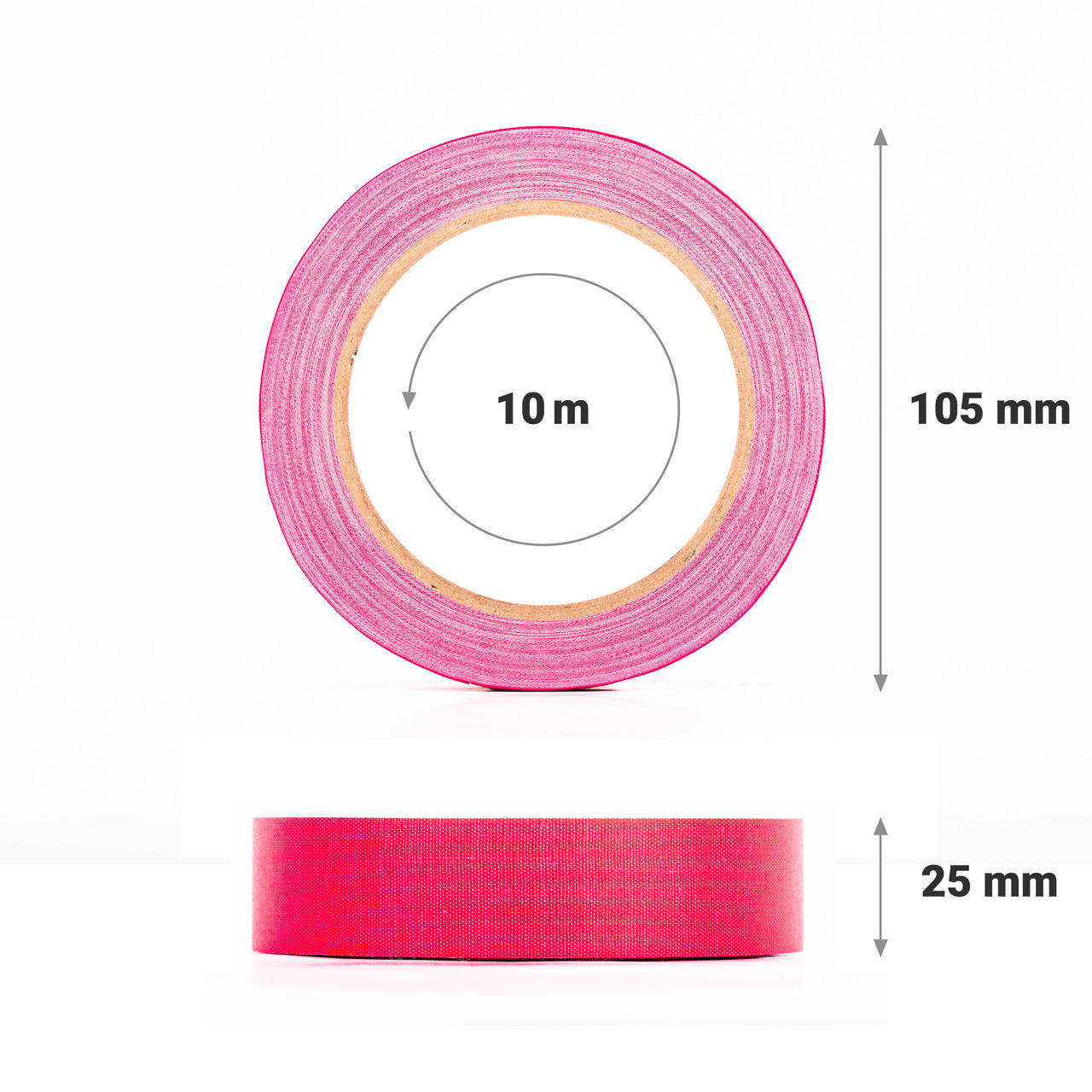 Neon Tape GT PRO Neon - 25 mm 5er Set