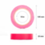 Neon Tape  Neon Tape GT PRO Neon - 25 mm 5er Set