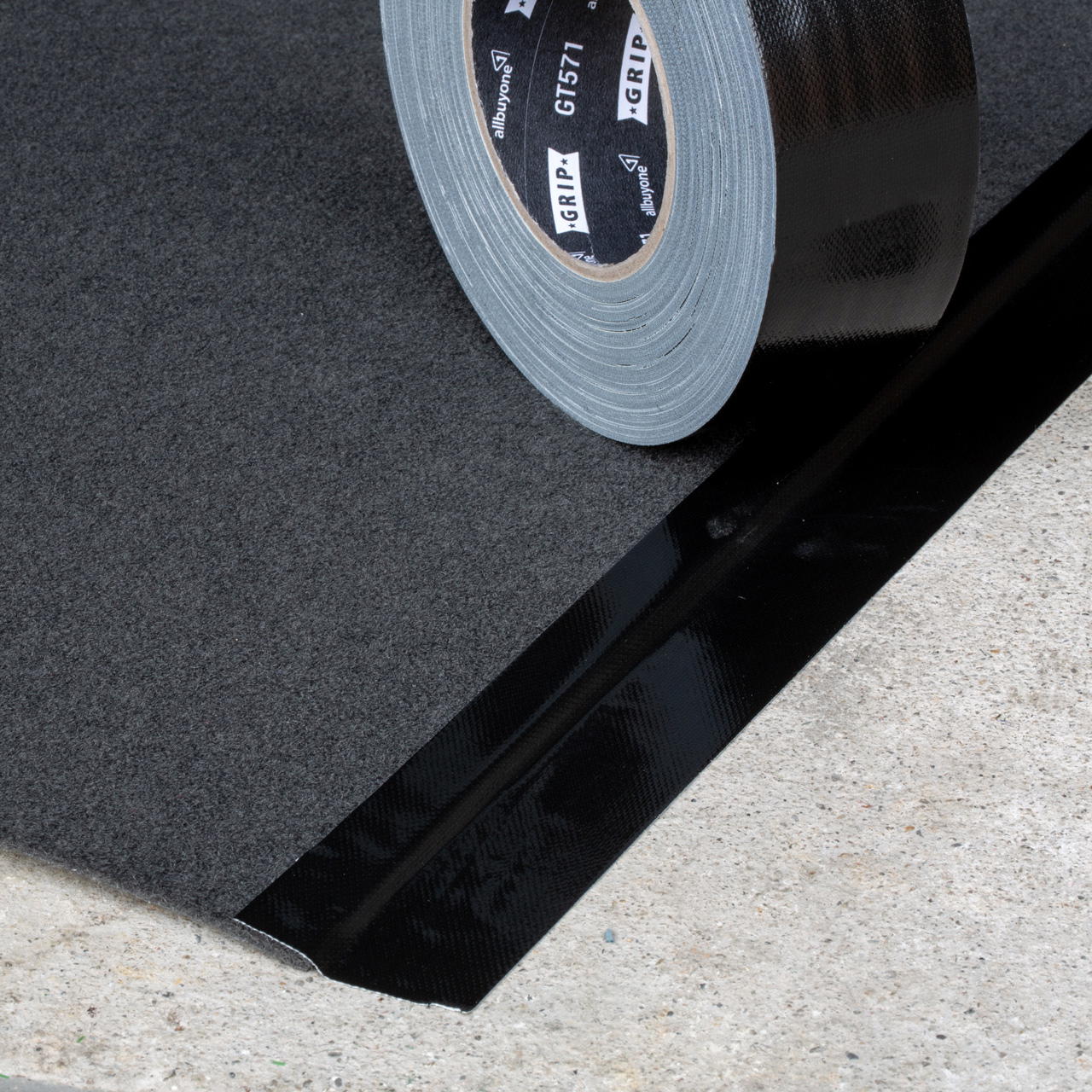 Needle felt velour B1 - dark grey