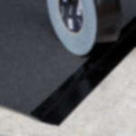 needle felt - dark grey Needle felt velour B1 - dark grey