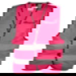 Signalweste mit Aufdruck - 2-seitig Signalweste - bedruckbar - 2-seitig - 1-farbig - pink