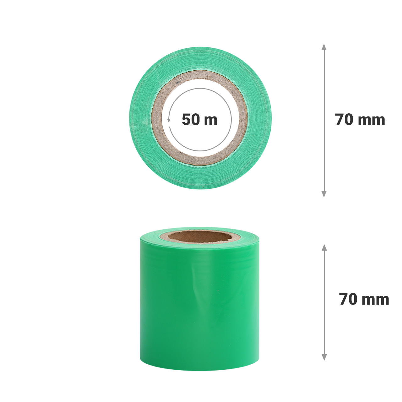 barrier tape coloured - green