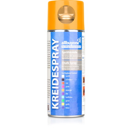 Kreidespray orange 400 ml Dose  - orange