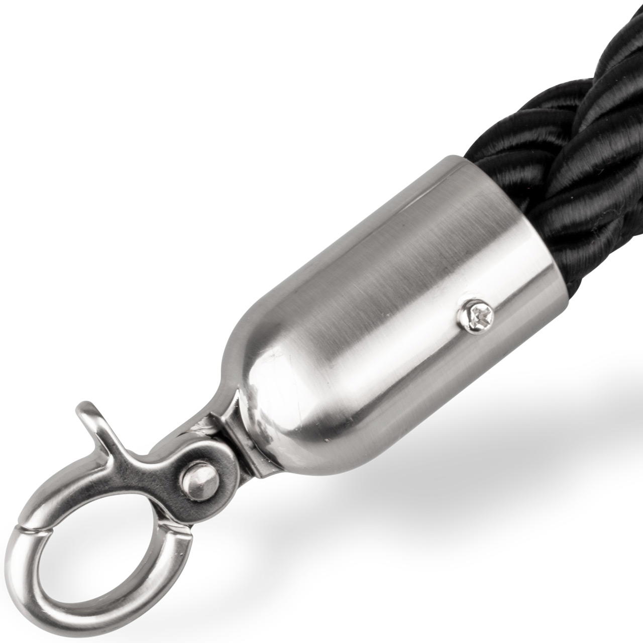 Barrier cord GRIP - black-silver