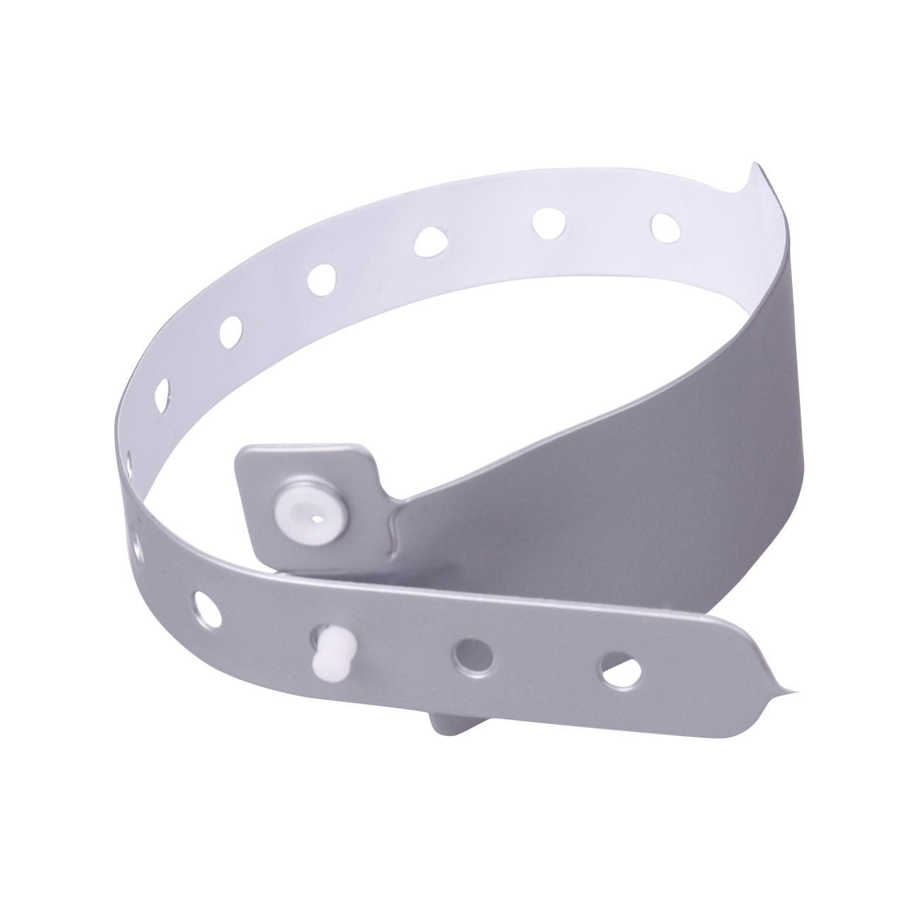 Vinyl Bänder unbedruckt - silber